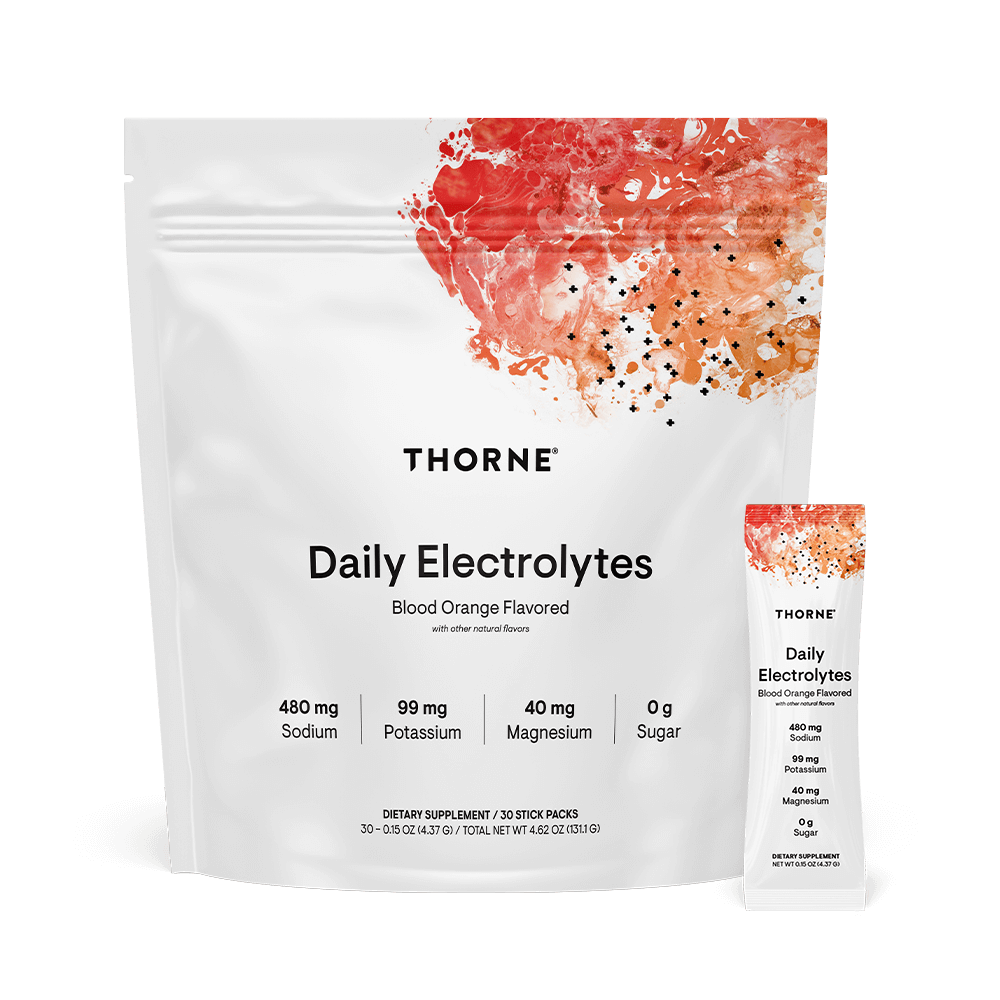 Thorne Daily Electrolytes - Blood Orange Flavored (30 pack)